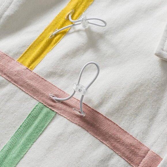 Aefric Eden Oversize Jacket Unisex Block color Jacket Size Medium - Picture 5 of 13